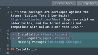 Sublime Merge screenshot