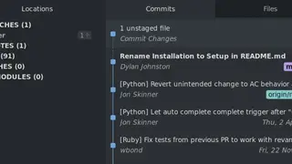 Sublime Merge screenshot