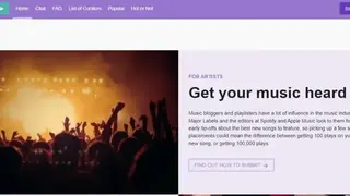 SubmitHub screenshot