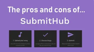 SubmitHub screenshot