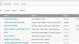 Submittable screenshot