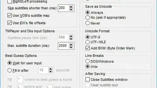 SubRip screenshot