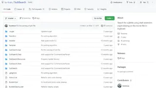 SubSearch screenshot