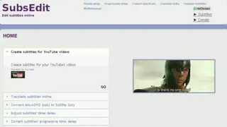SubsEdit screenshot