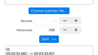 SubShifter screenshot