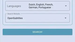 Subtitle Downloader screenshot