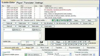Subtitle Processor screenshot