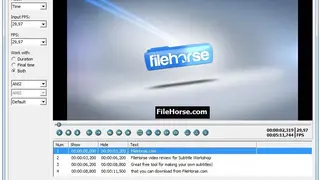 Subtitle Workshop screenshot