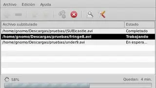 Subtitulator screenshot