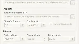 Subtitulator screenshot