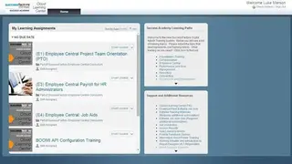 SuccessFactors screenshot