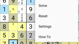 Sudoku screenshot