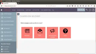 Suite CRM screenshot