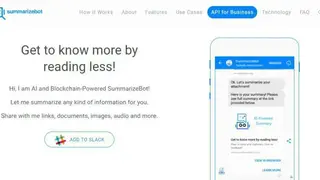 SummarizeBot screenshot