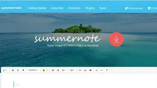 Summernote screenshot