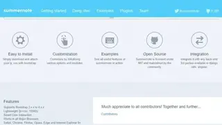 Summernote screenshot