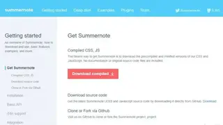 Summernote screenshot