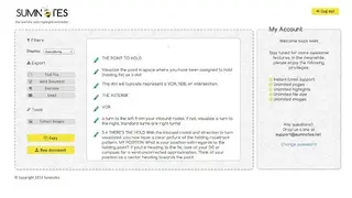 Sumnotes screenshot
