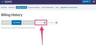 Sumo Invoices screenshot
