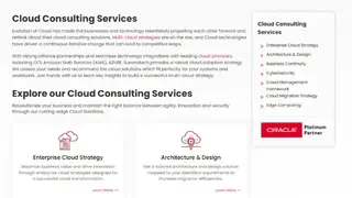 Suneratech Cloud Consulting Services screenshot