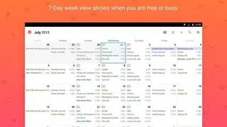 Sunrise Calendar screenshot