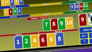 Super Phase Rummy card game screenshot