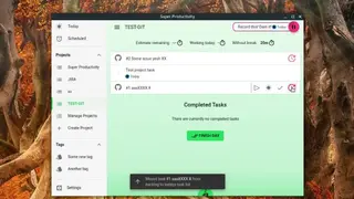 Super Productivity screenshot