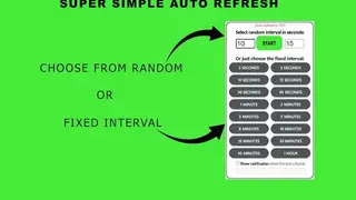 Super Simple Auto Refresh screenshot