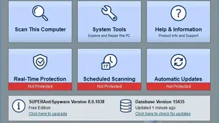 SuperAntiSpyware screenshot