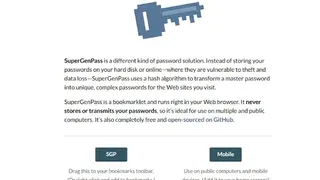 SuperGenPass screenshot