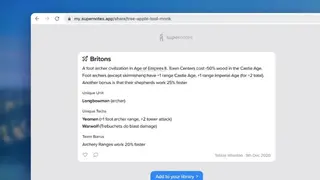 Supernotes screenshot