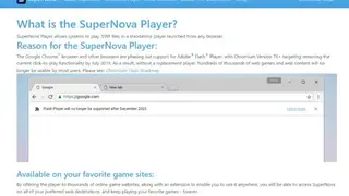 Supernova Player screenshot