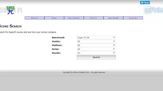 SuperPI screenshot