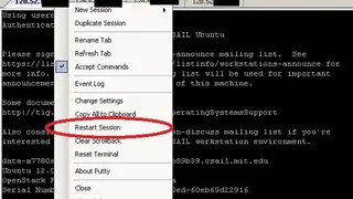 SuperPuTTY screenshot