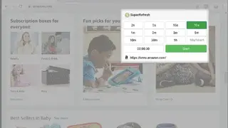 SuperRefresh , Auto Refresh pages screenshot