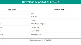 SuperSU screenshot