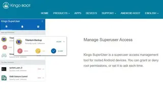 SUPERUSER screenshot