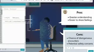 Supportiv Online Chat Room screenshot