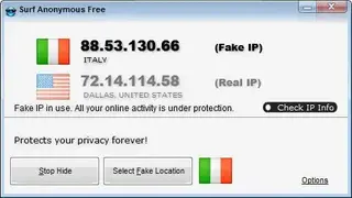 Surf Anonymous Free screenshot