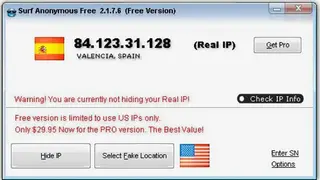 Surf Anonymous Free screenshot