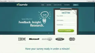 Survio screenshot