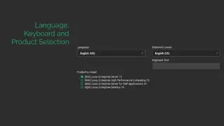 SUSE Linux Enterprise screenshot