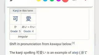Sushi Japanese Dictionary screenshot