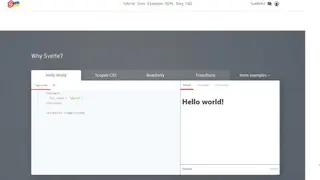 Svelte screenshot