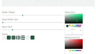 SVG Stripe Generator screenshot
