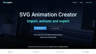 Svgator screenshot