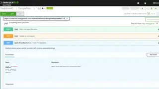 Swaggerhub screenshot