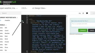 SwaggerHub API Design screenshot