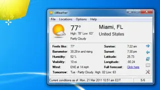 sWeather screenshot