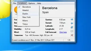 sWeather screenshot